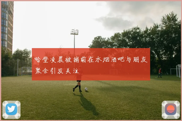 哈登凌晨被捕前在水烟酒吧与朋友聚会引发关注